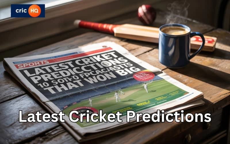 latest cricket predictions
