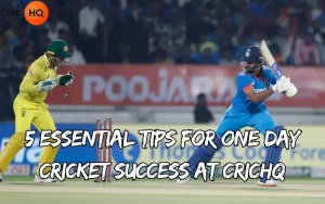 one day cricket