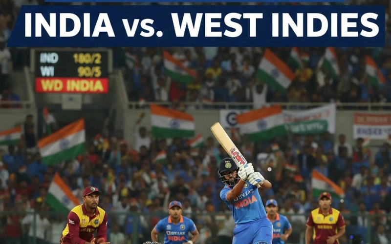 cricket ind vs wi at CricHQ featured image