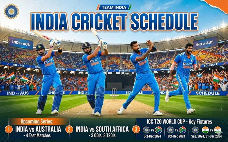 india cricket schedule at CricHQ featured image